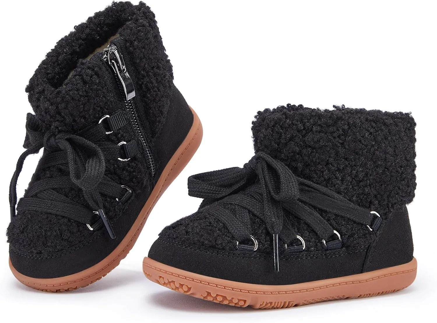 BMCiTYBM Baby Snow Boots Boys Girls Winter Warm Shoes Lightweight Outdoor Shoes for Infant Toddler 6 9 12 18 24 Months
