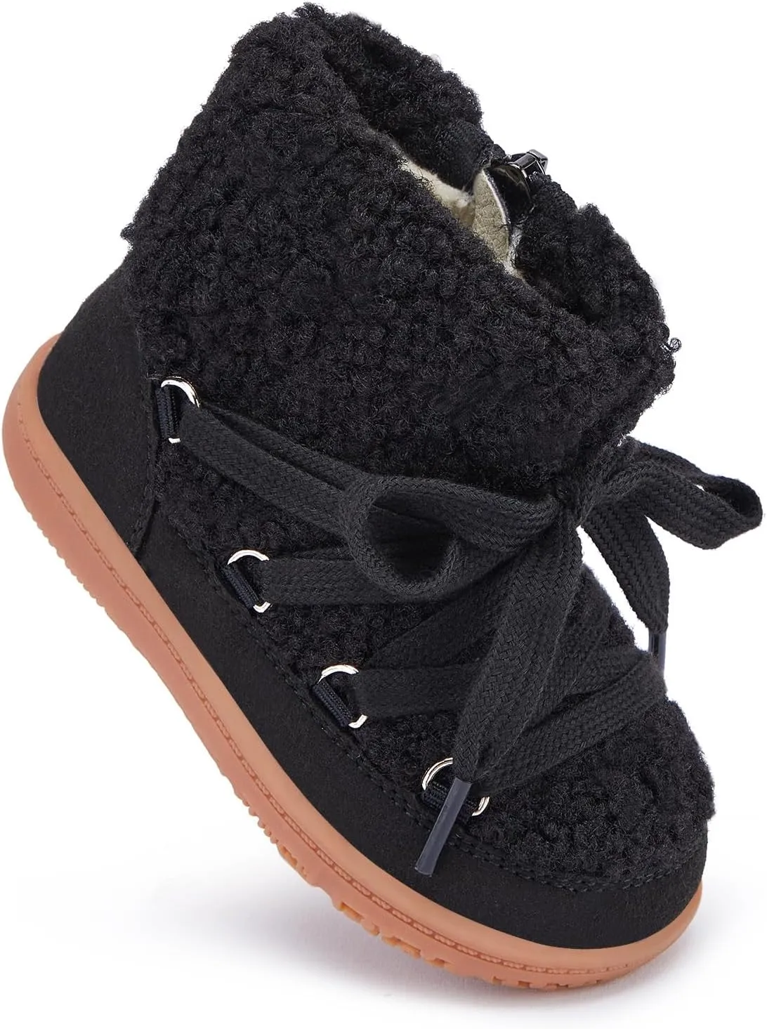 BMCiTYBM Baby Snow Boots Boys Girls Winter Warm Shoes Lightweight Outdoor Shoes for Infant Toddler 6 9 12 18 24 Months