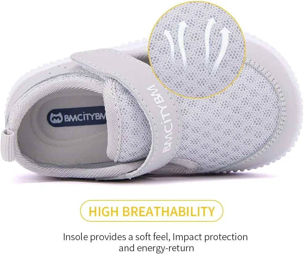 BMCiTYBM Toddler Baby Shoes Girl Boy Breathable Mesh Sneakers Non Slip