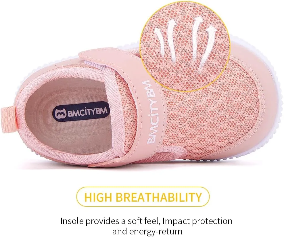 BMCiTYBM Toddler Baby Shoes Girl Boy Breathable Mesh Sneakers Non Slip