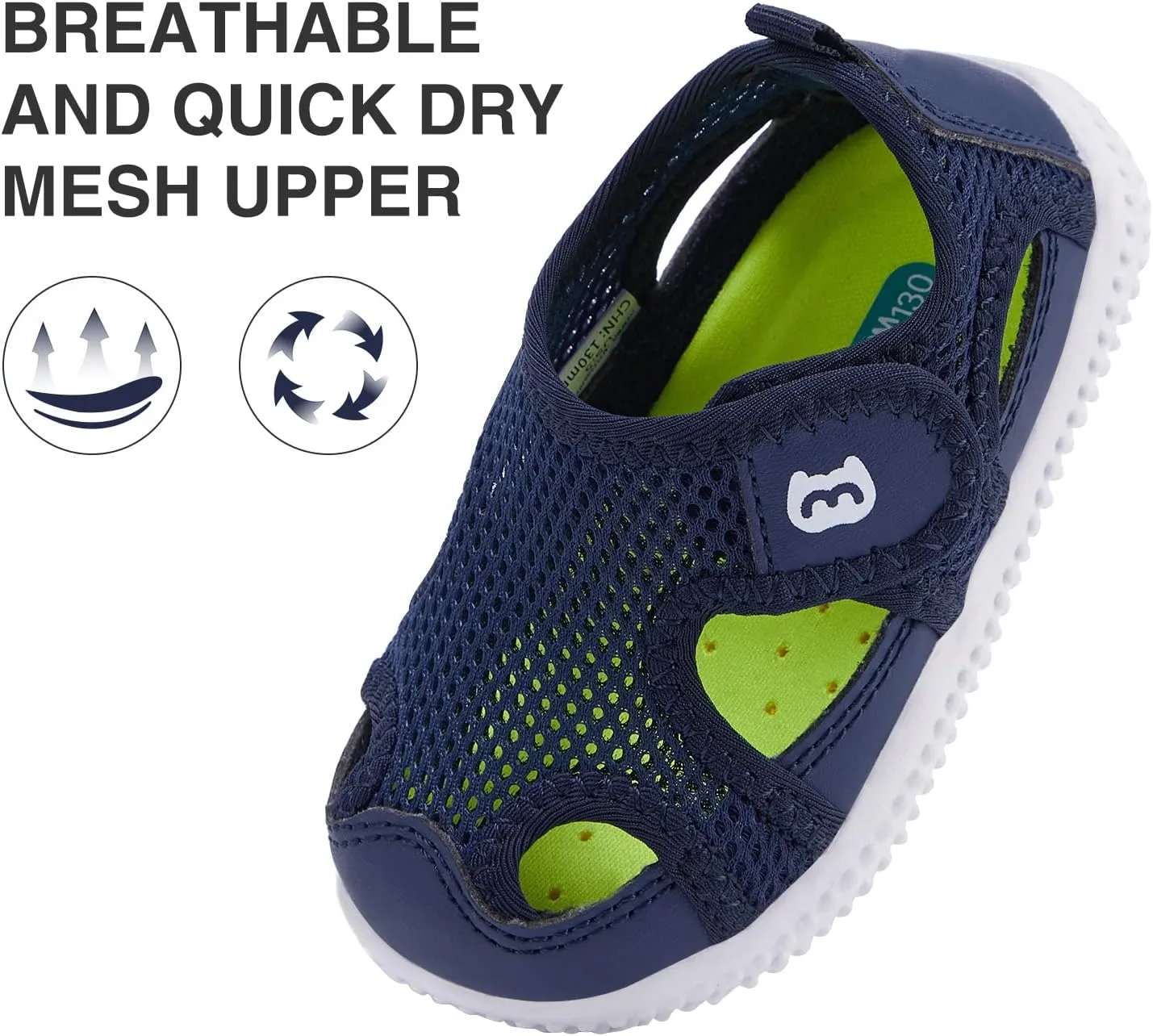 BMCiTYBM Toddler Baby Shoes Girl Boy Breathable Mesh Sneakers Non Slip