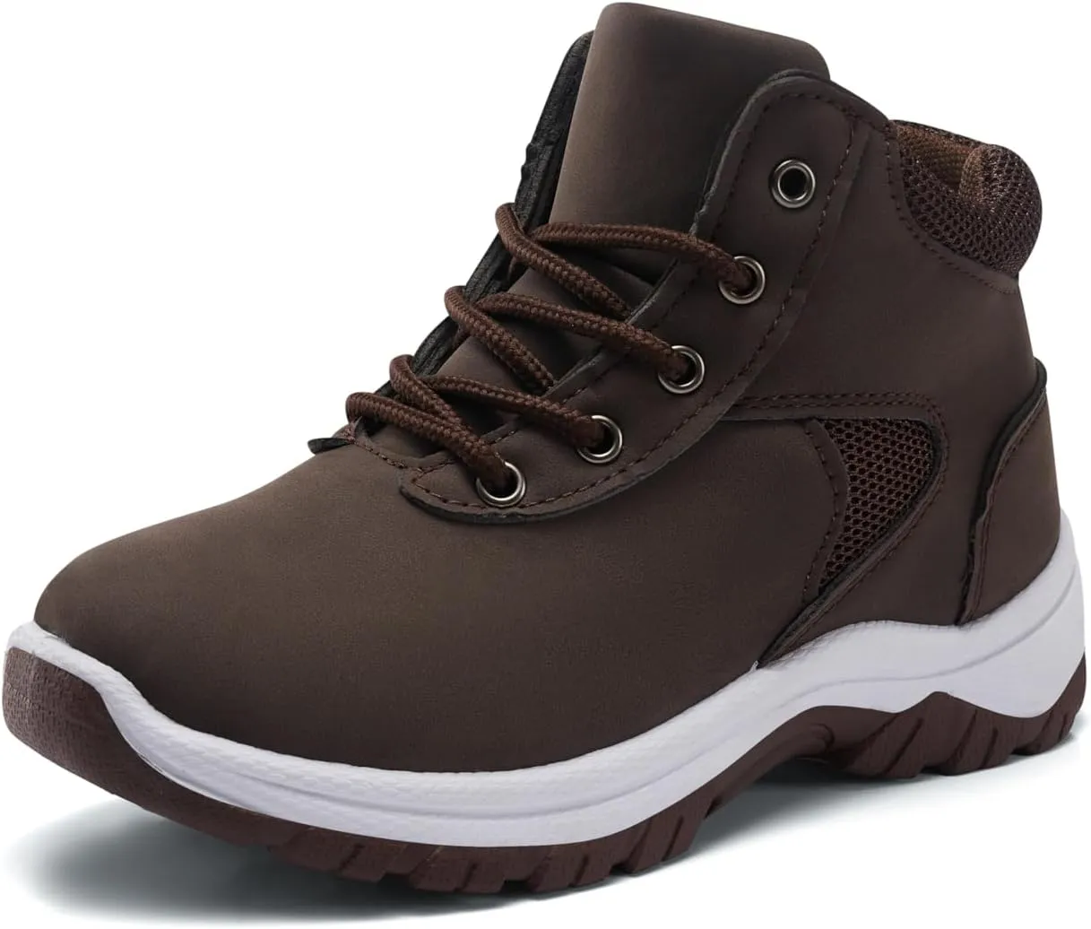 Boys Outdoor Hiking boots Kids Slip Resistant Climbing hiker Children Casual Sneakers Size 11-6