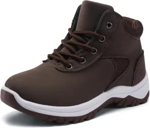 Boys Outdoor Hiking boots Kids Slip Resistant Climbing hiker Children Casual Sneakers Size 11-6