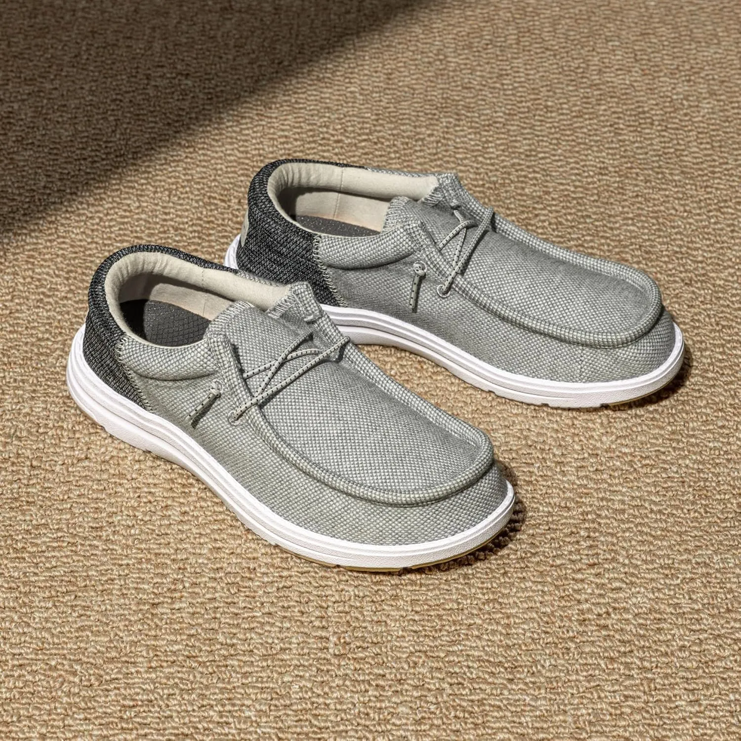 Bruno Marc Men's Arch Support Casual Slip-on Shoes Loafers for Men Non Slip Comfortable Shoes
