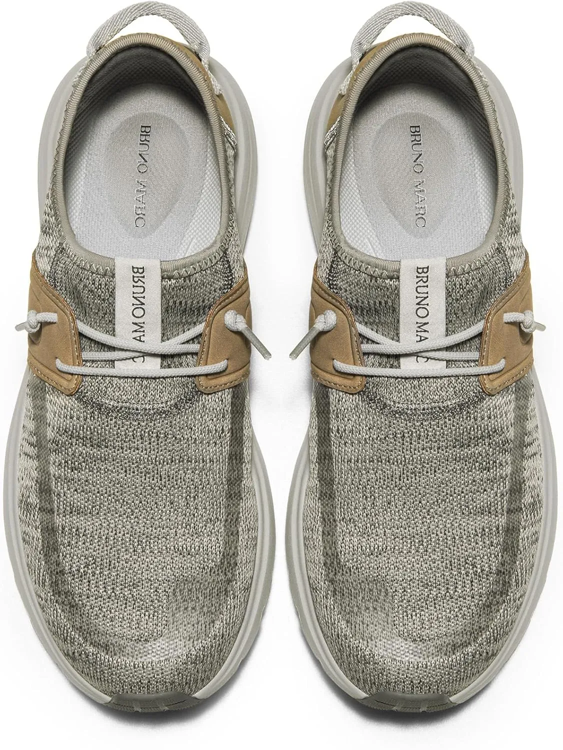 Bruno Marc Men's Slip-on Casual Shoes Loafers for Men Knit Comfortable Lightweight Shoes