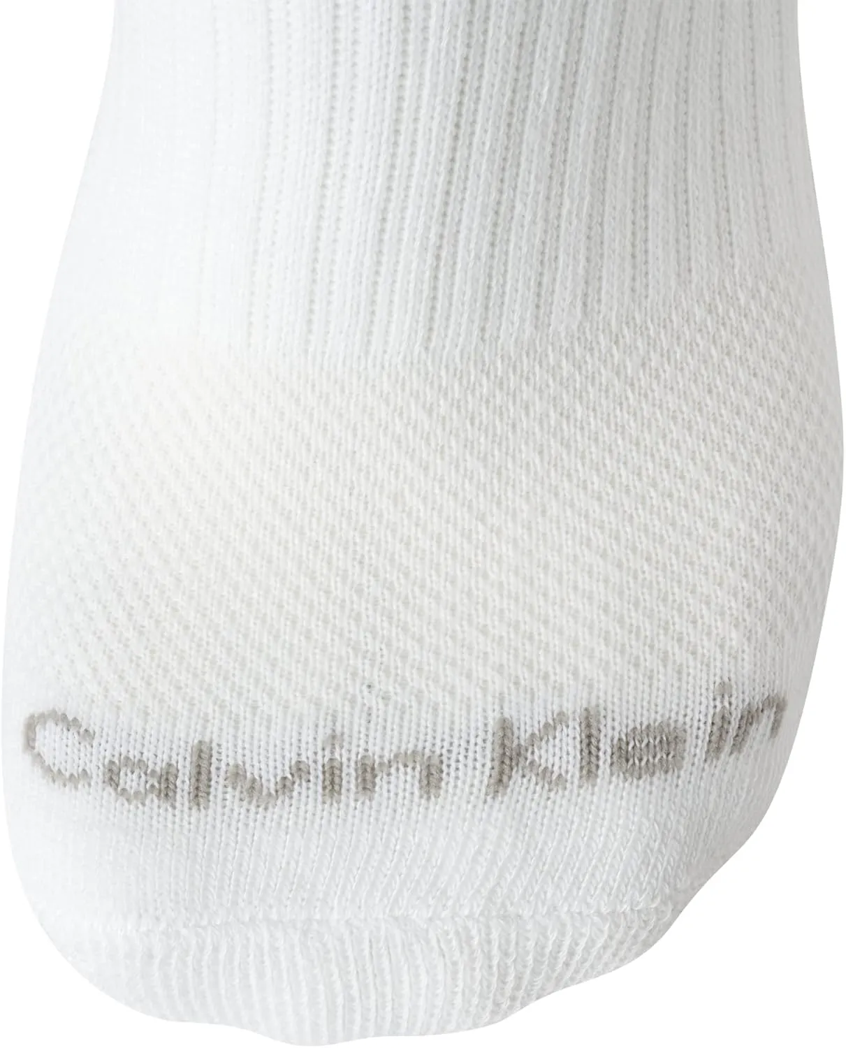 Calvin Klein Men's No Show Cushioned Athletic Low Cut Ankle Socks - 6 Pack Breathable Sport Socks for Men