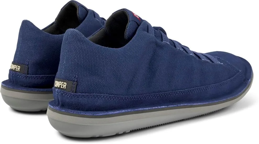 Camper Beetle Basket Bootie Casual Shoes for Men - Ultra-Comfortable Leather and Textile Men’s Shoes with Breathable Lining & Lightweight EVA Outsoles