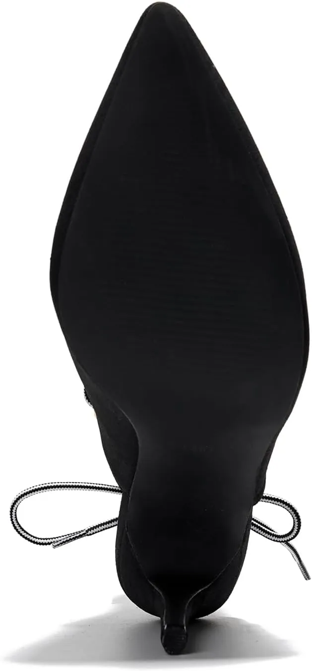 Cape Robbin Raphaela Lace-up Chic Stiletto Heels (Raphaela)