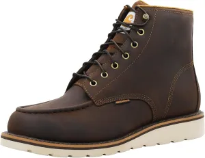 Carhartt Men's 6-inch Waterproof Wedge Soft Toe