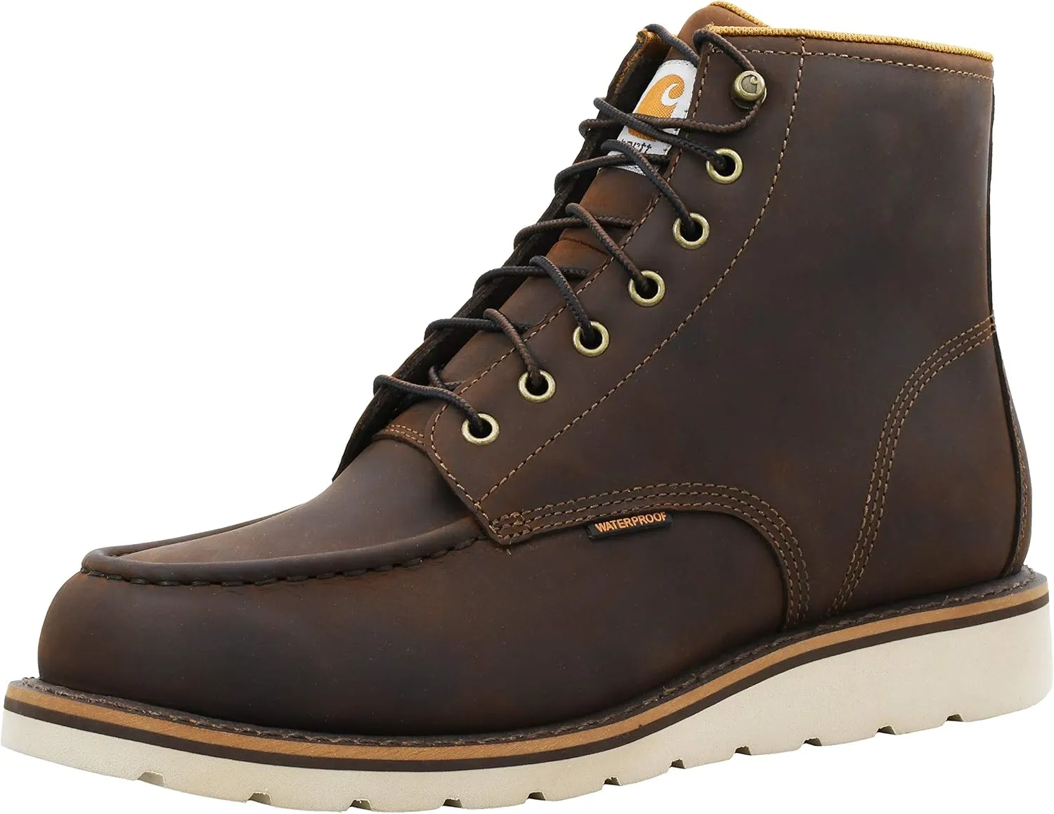 Carhartt Men's 6-inch Waterproof Wedge Soft Toe