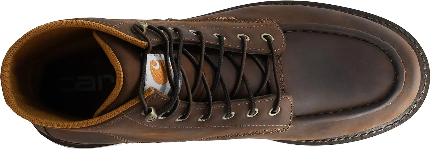 Carhartt Men's 6-inch Waterproof Wedge Soft Toe