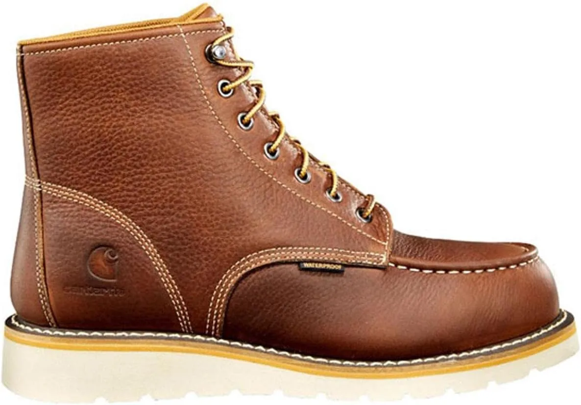 Carhartt Men's 6-inch Waterproof Wedge Soft Toe
