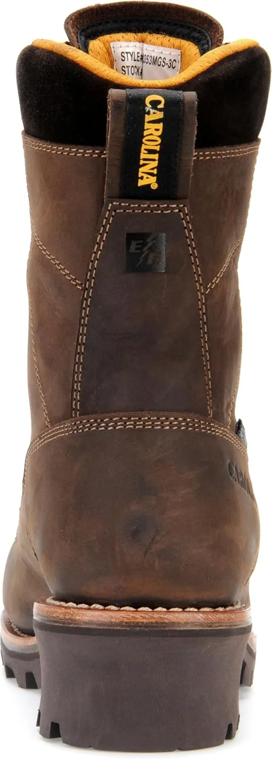Carolina Men's Birch 8" Soft Toe Logger Work Boot