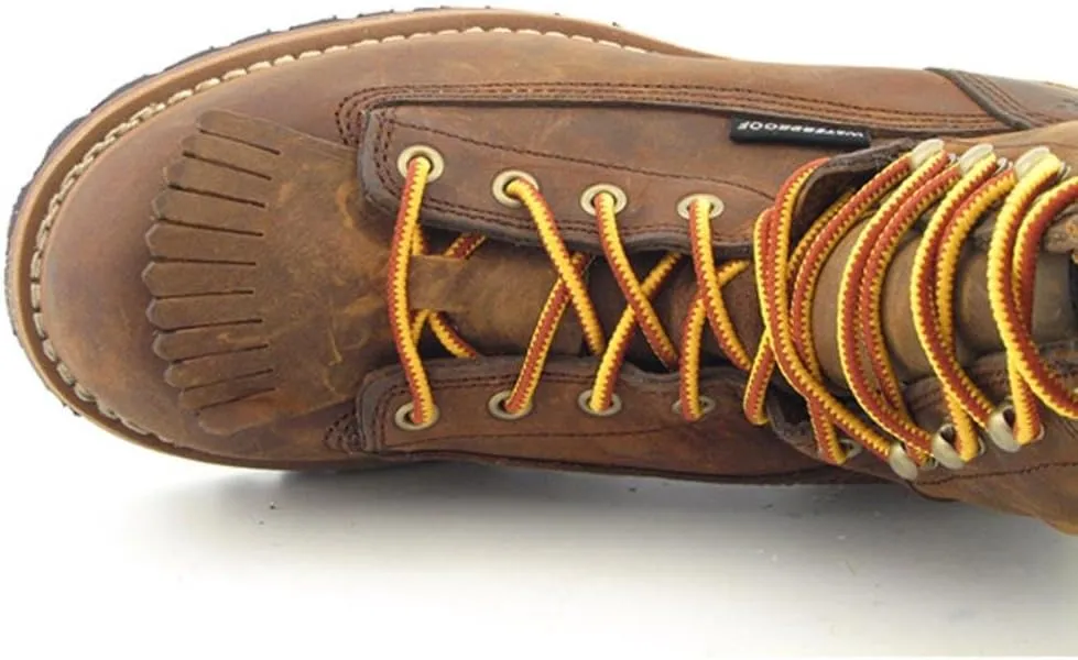 Carolina Men's Spruce 8" Soft Toe Waterproof Logger Work Boot