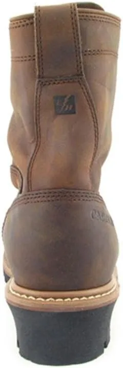 Carolina Men's Spruce 8" Soft Toe Waterproof Logger Work Boot
