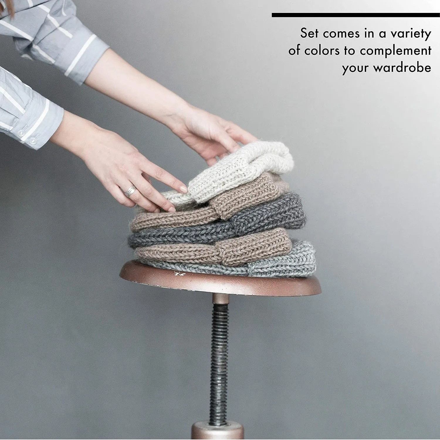 Cashmere Boutique 100% Pure Unisex Cashmere Socks – Daily Wear, Lightweight, Soft, Warm and Comfortable Ribbed Socks