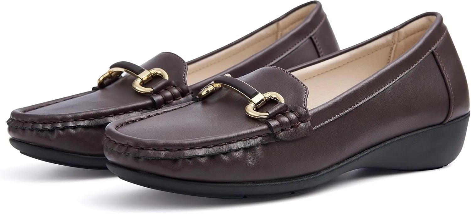 Cestfini Women’s Slip-on Loafers Casual Work Shoes