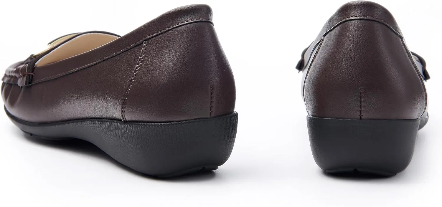 Cestfini Women’s Slip-on Loafers Casual Work Shoes