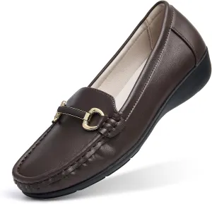 Cestfini Women’s Slip-on Loafers Casual Work Shoes