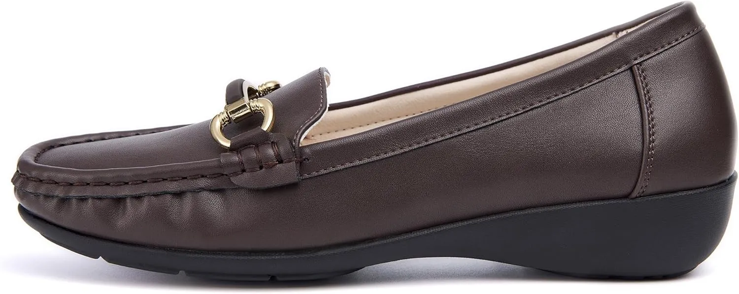 Cestfini Women’s Slip-on Loafers Casual Work Shoes
