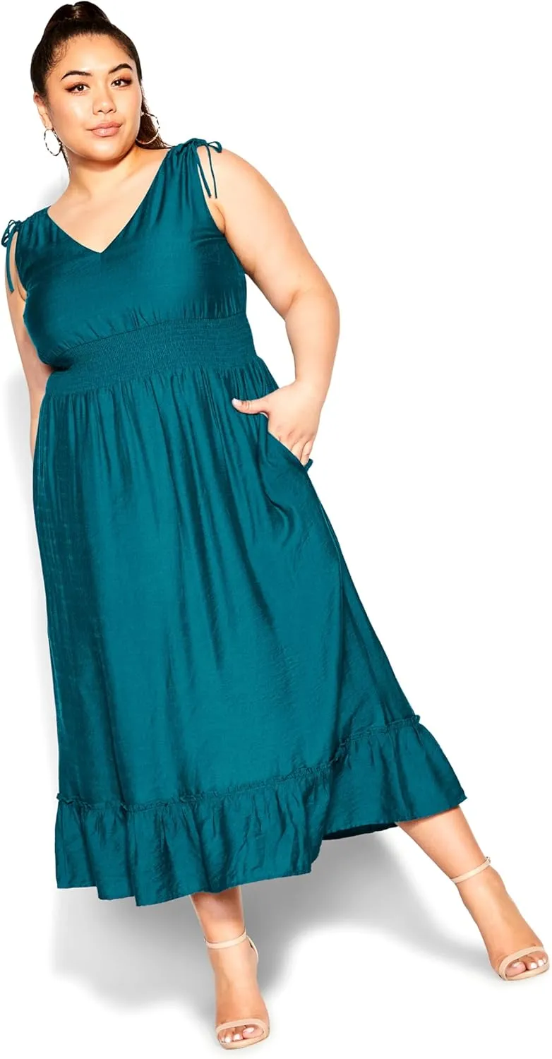 City Chic Women's Avalina Maxi Dress