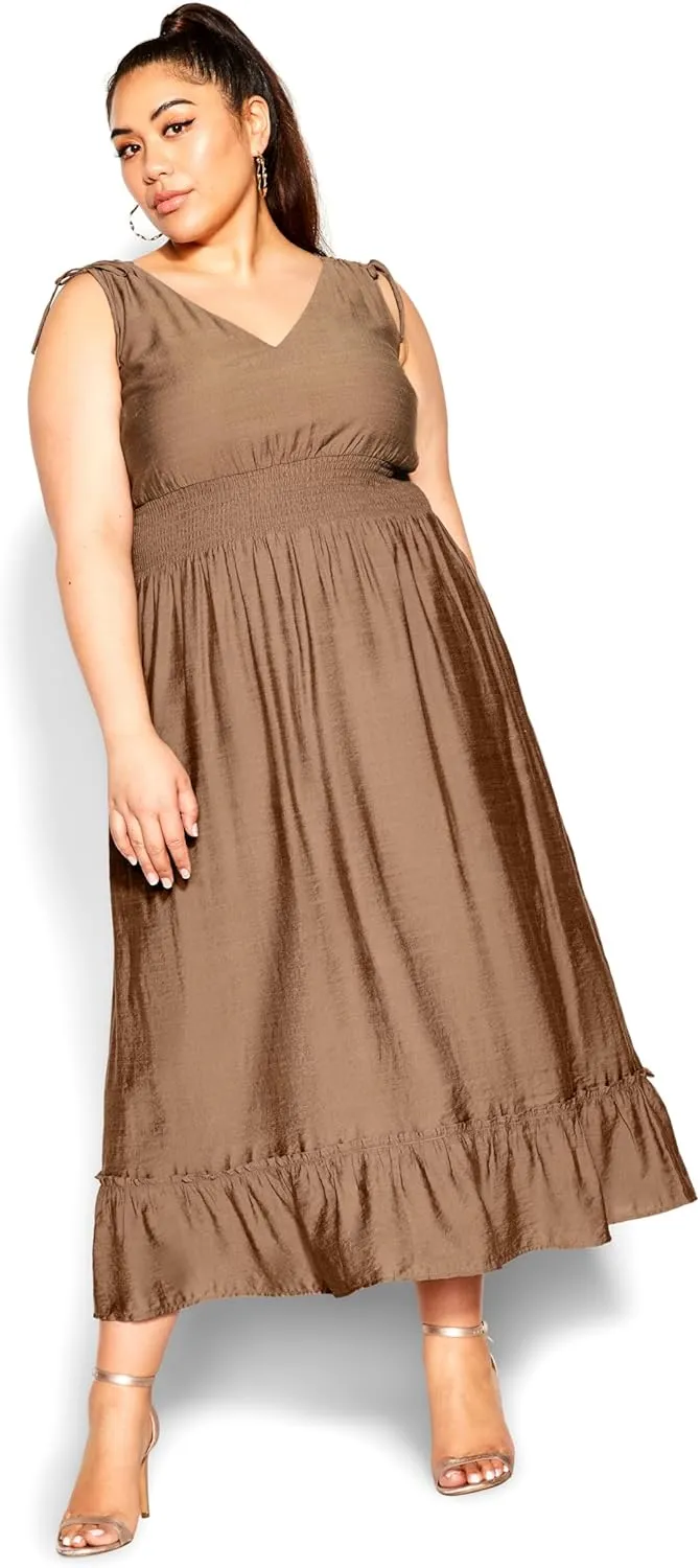 City Chic Women's Avalina Maxi Dress