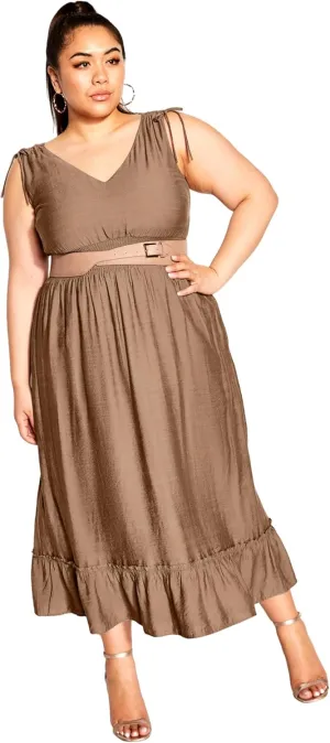 City Chic Women's Avalina Maxi Dress