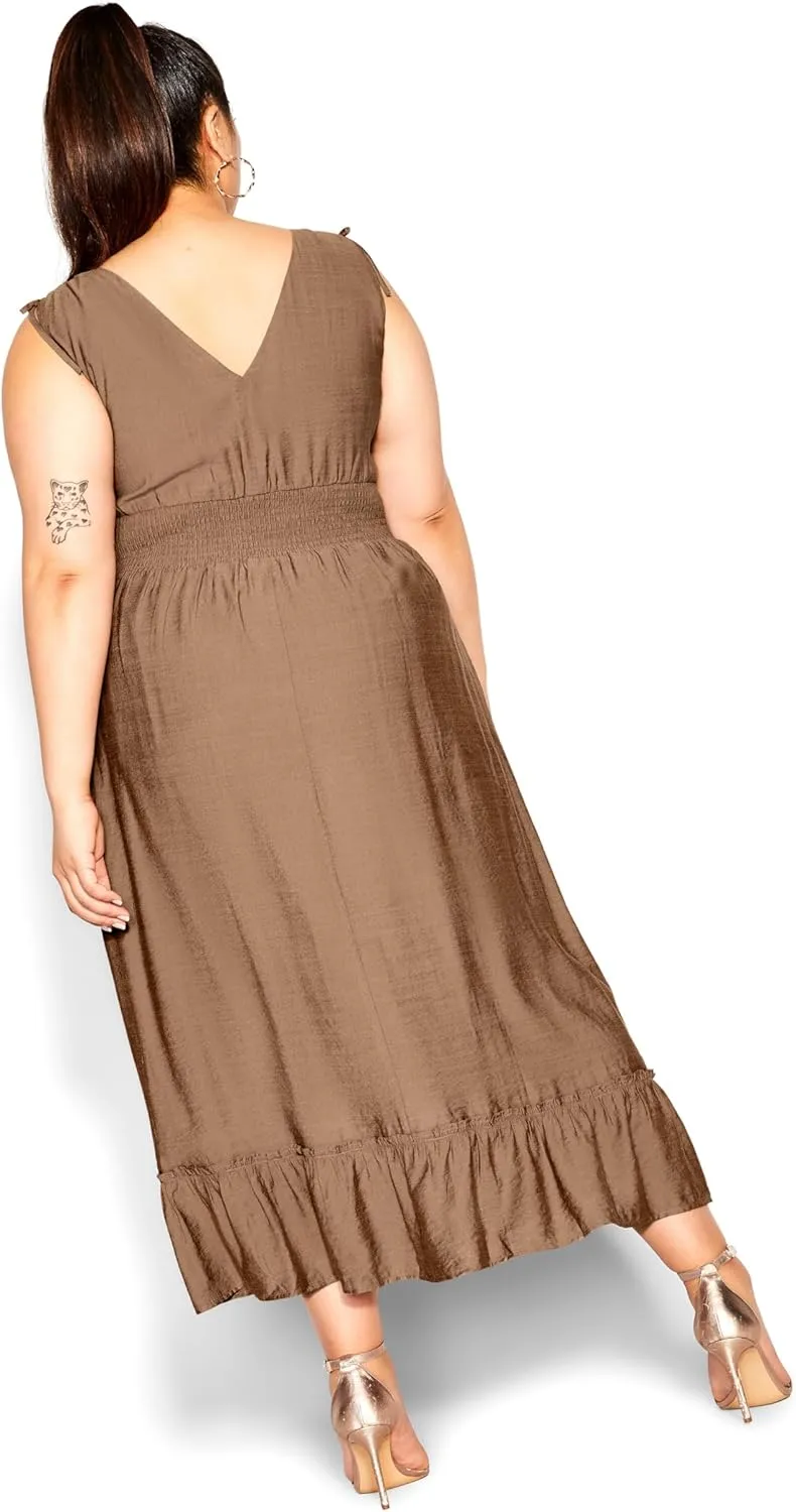 City Chic Women's Avalina Maxi Dress
