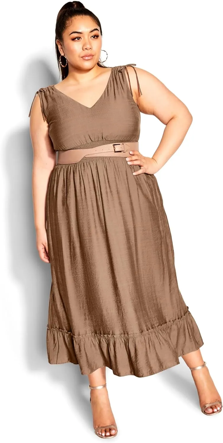 City Chic Women's Avalina Maxi Dress
