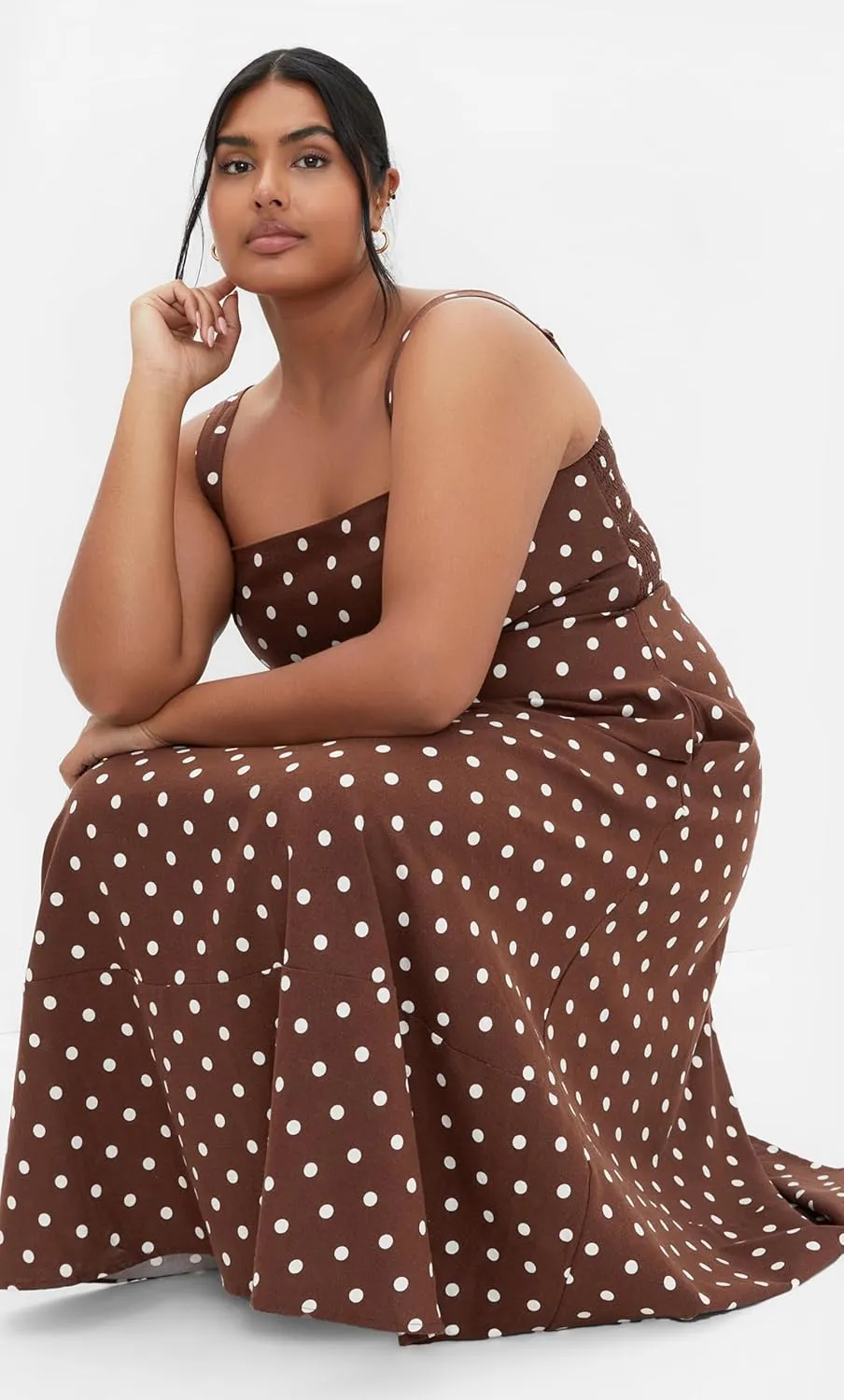 City Chic Women's Plus Size Maxi Dress - Collins Print