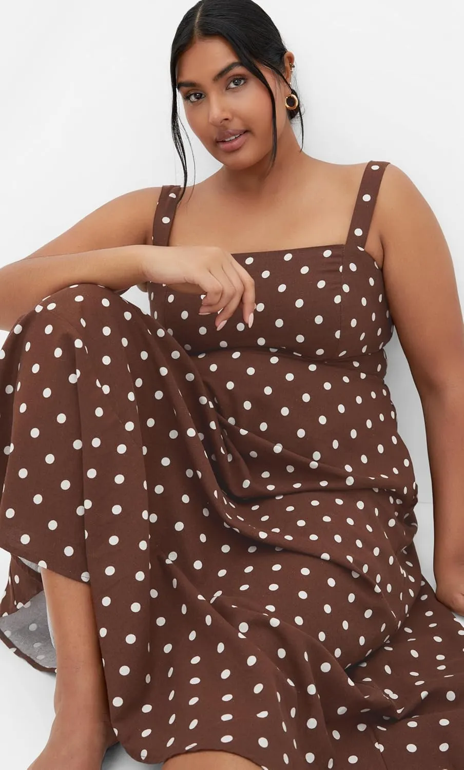 City Chic Women's Plus Size Maxi Dress - Collins Print