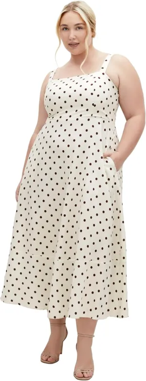 City Chic Women's Plus Size Maxi Dress - Collins Print