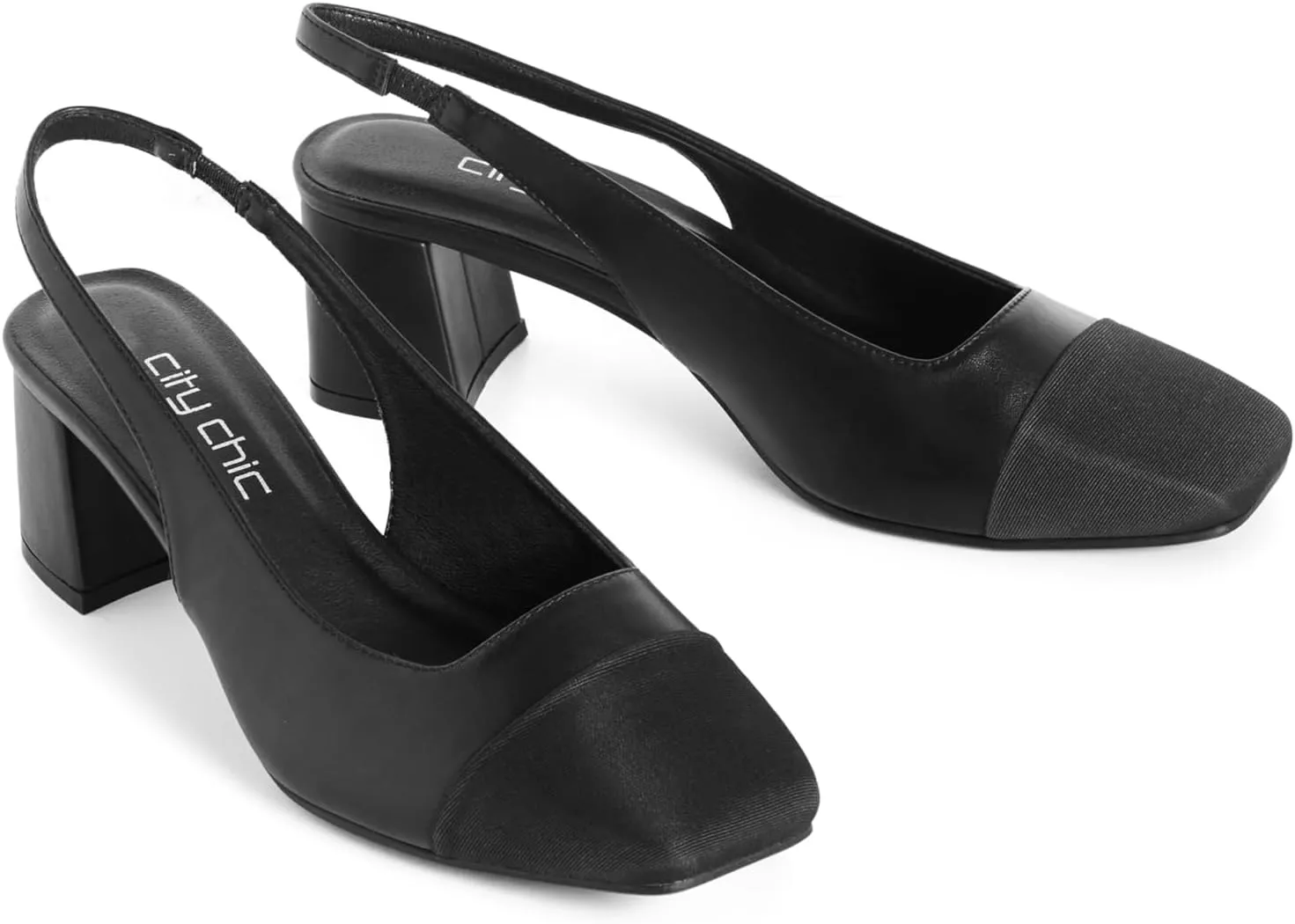 City Chic Women's Wide Fit Slingback Sandals - Chelsea