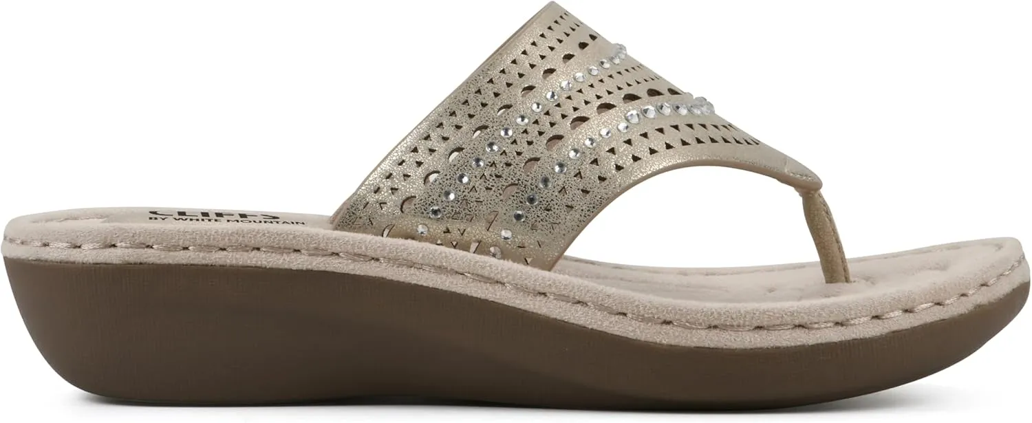 CLIFFS BY WHITE MOUNTAIN Women's Comate Flip-Flop