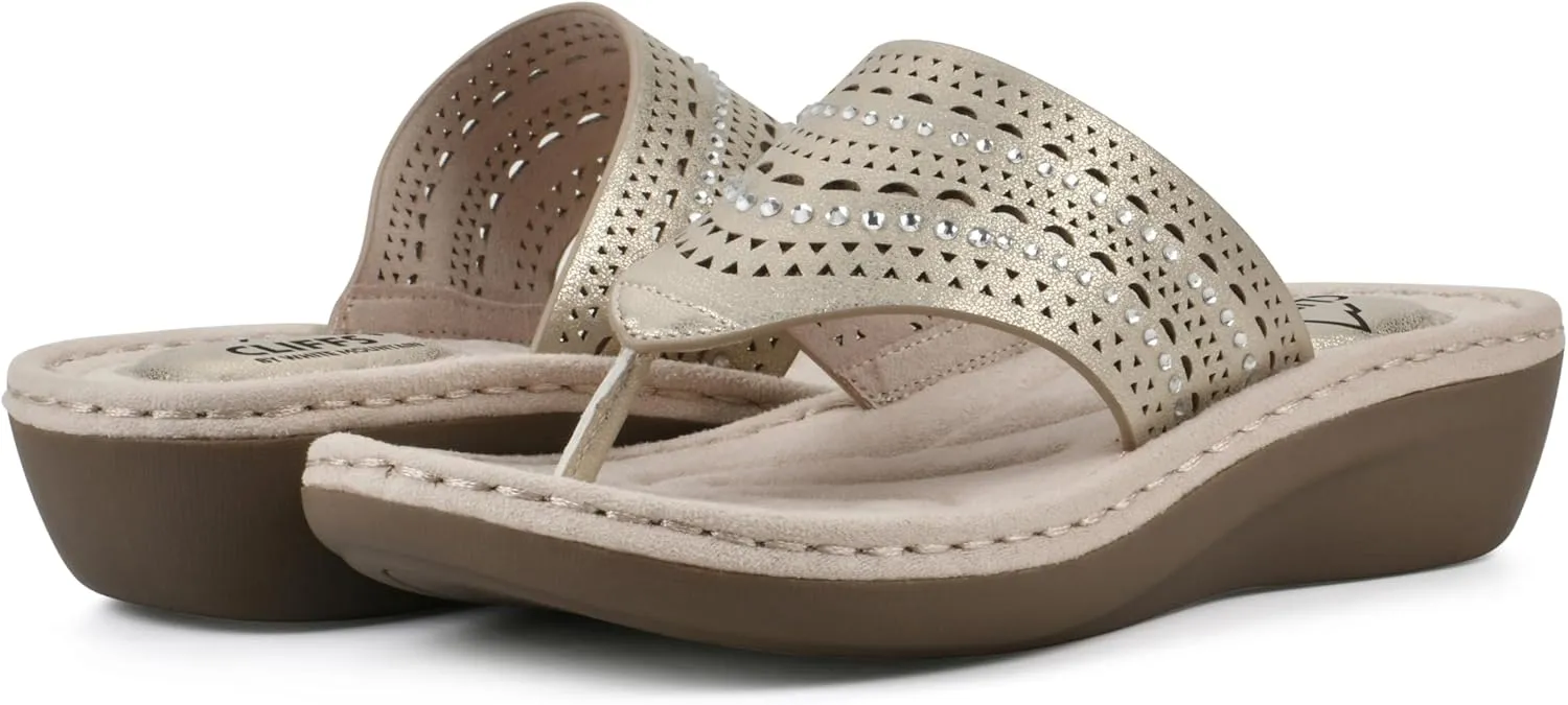 CLIFFS BY WHITE MOUNTAIN Women's Comate Flip-Flop