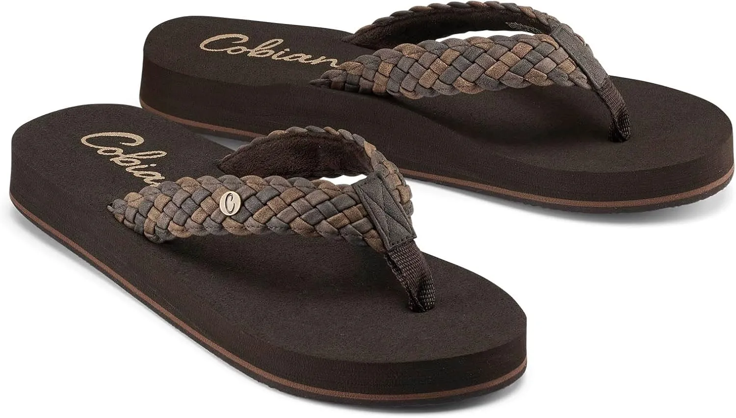 Cobian Women's Sandal Braided Bounce Flip Flop