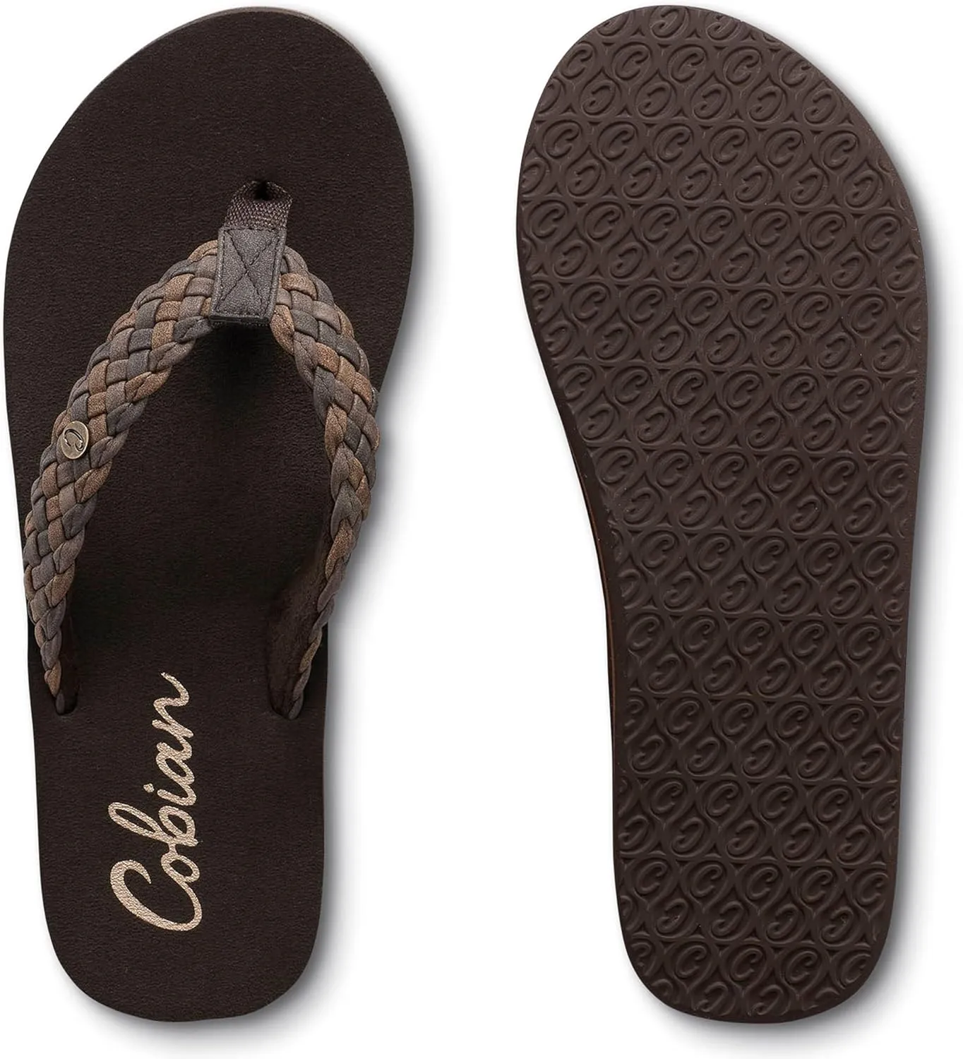 Cobian Women's Sandal Braided Bounce Flip Flop