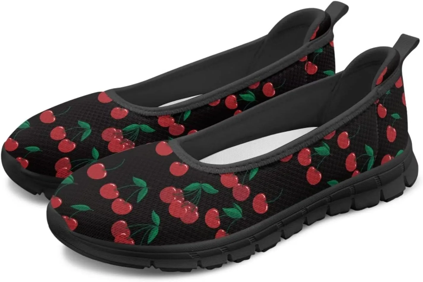 Coloranimal Womens Flats Loafers Slip On Shoes Travel Shoes Fashion Walking Running Shoes Outdoor Lightweight Womens Mesh Flats