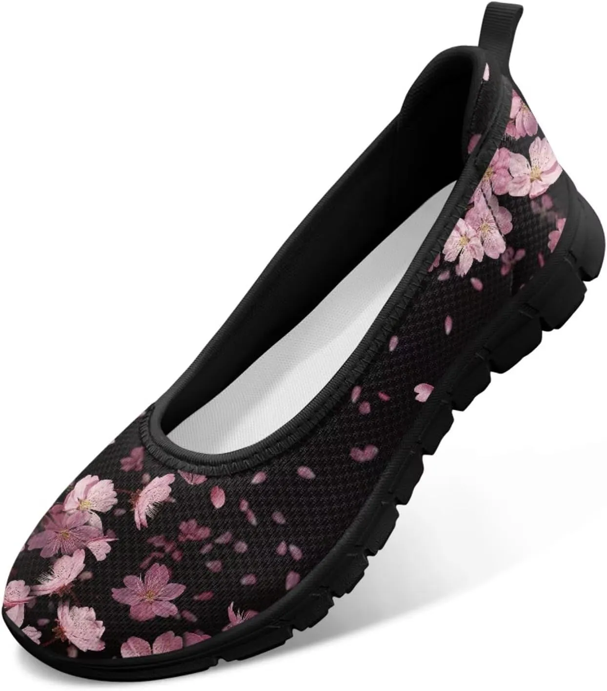Coloranimal Womens Flats Walking Shoes Loafers Flats Shoes Mesh Athletic Shoes Travel Shoes Outdoor Lightweight Womens Mesh Flats