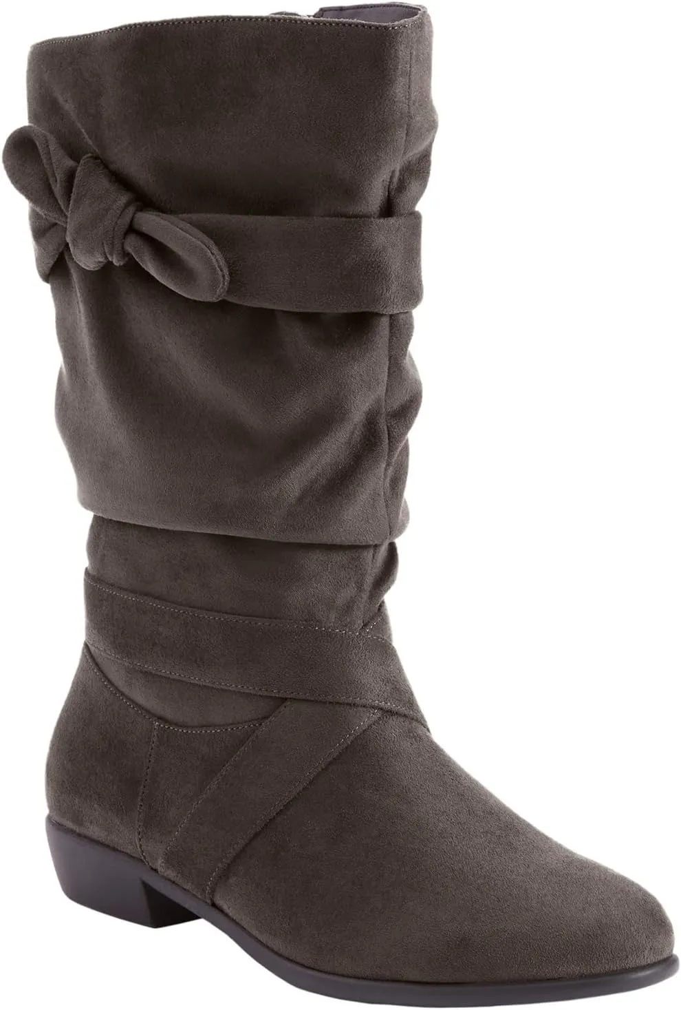 Comfortview Women's Wide Width The Heather Wide Calf Boot