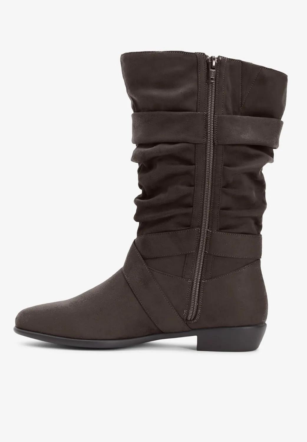 Comfortview Women's Wide Width The Heather Wide Calf Boot