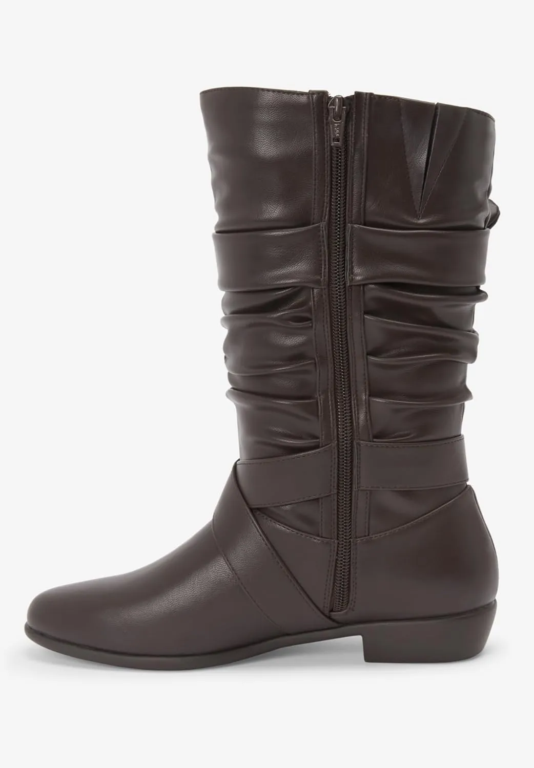 Comfortview Women's Wide Width The Heather Wide Calf Boot