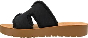Corkys Footwear Hold Please 1-Inch Platform Sandals with Cushioned Foot-bed and Stylish 'H' Strap On Upper– Ultimate Comfort Meets Chic Design - Perfect For Everyday Wear