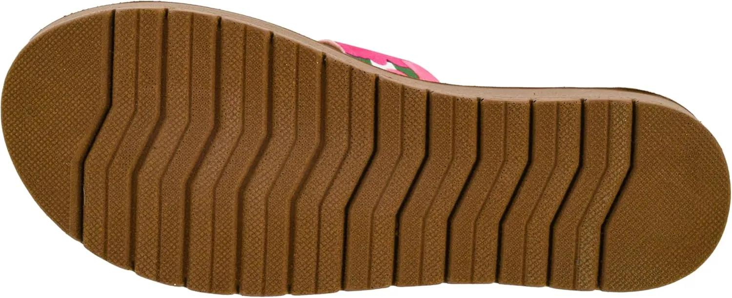 Corkys Footwear Hold Please 1-Inch Platform Sandals with Cushioned Foot-bed and Stylish 'H' Strap On Upper– Ultimate Comfort Meets Chic Design - Perfect For Everyday Wear