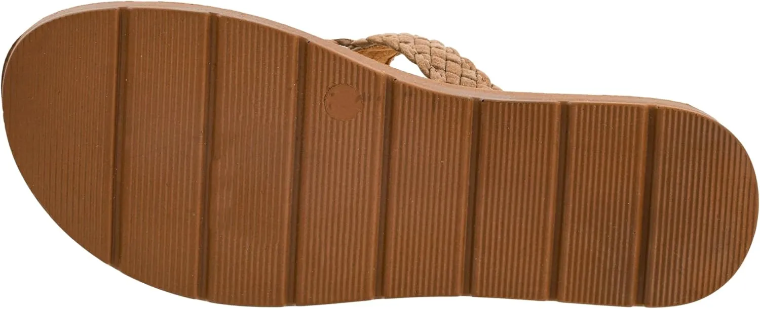 Corkys Footwear Womens All Tangled Up Sandals - With Flexible Comfortable Soles, Woven Straps, And A Chic Keyhole Design - Chic and Stylish Summer Sandals