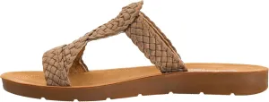 Corkys Footwear Womens All Tangled Up Sandals - With Flexible Comfortable Soles, Woven Straps, And A Chic Keyhole Design - Chic and Stylish Summer Sandals