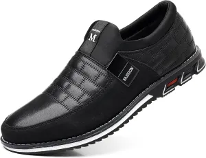 COSIDRAM Mens Casual Shoes Sneakers Loafers Comfort Walking Shoes for Male Business Work Office Dress