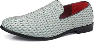COSIDRAM Men's Dress Loafers Classic Tuxedo Suit Moccasins Comfort Slip On Casual Shoes