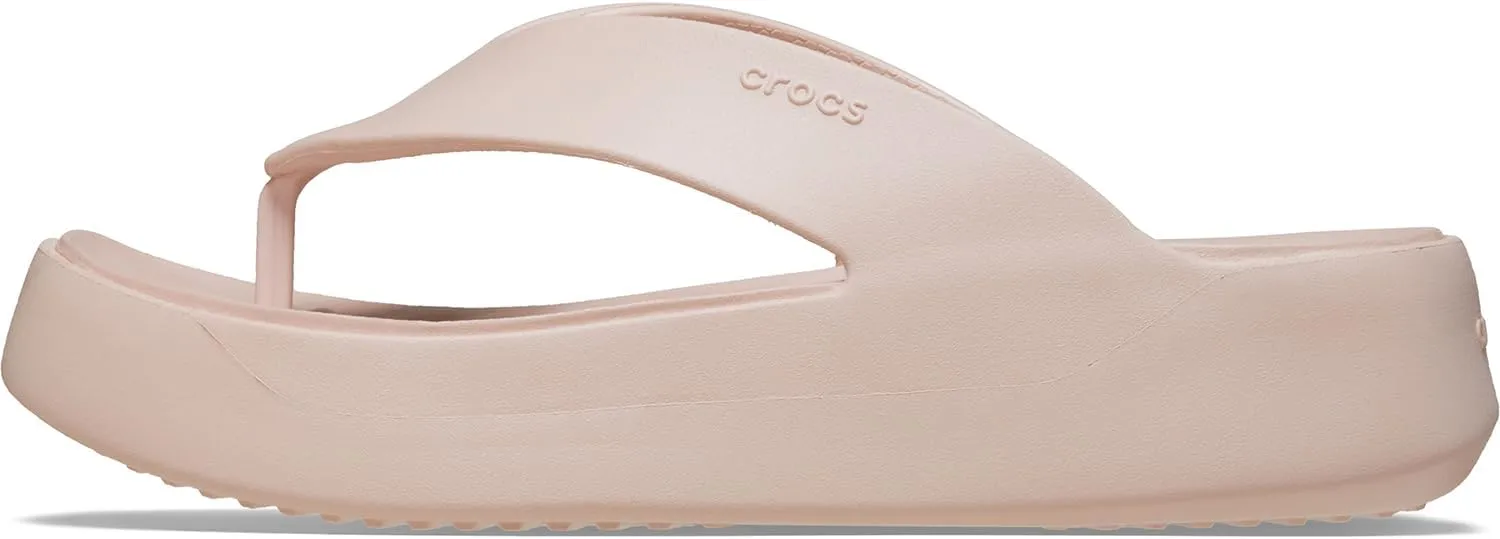Crocs Women's Getaway Platform Flip Flops, Wedge Sandals for Women