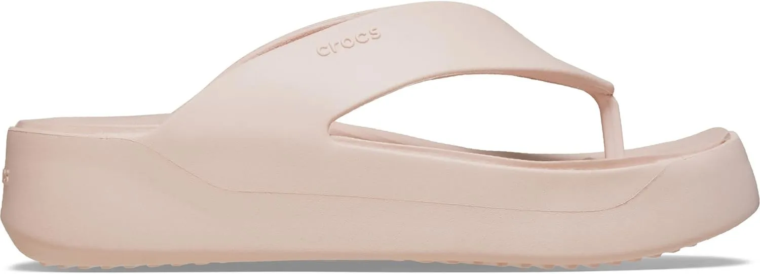 Crocs Women's Getaway Platform Flip Flops, Wedge Sandals for Women